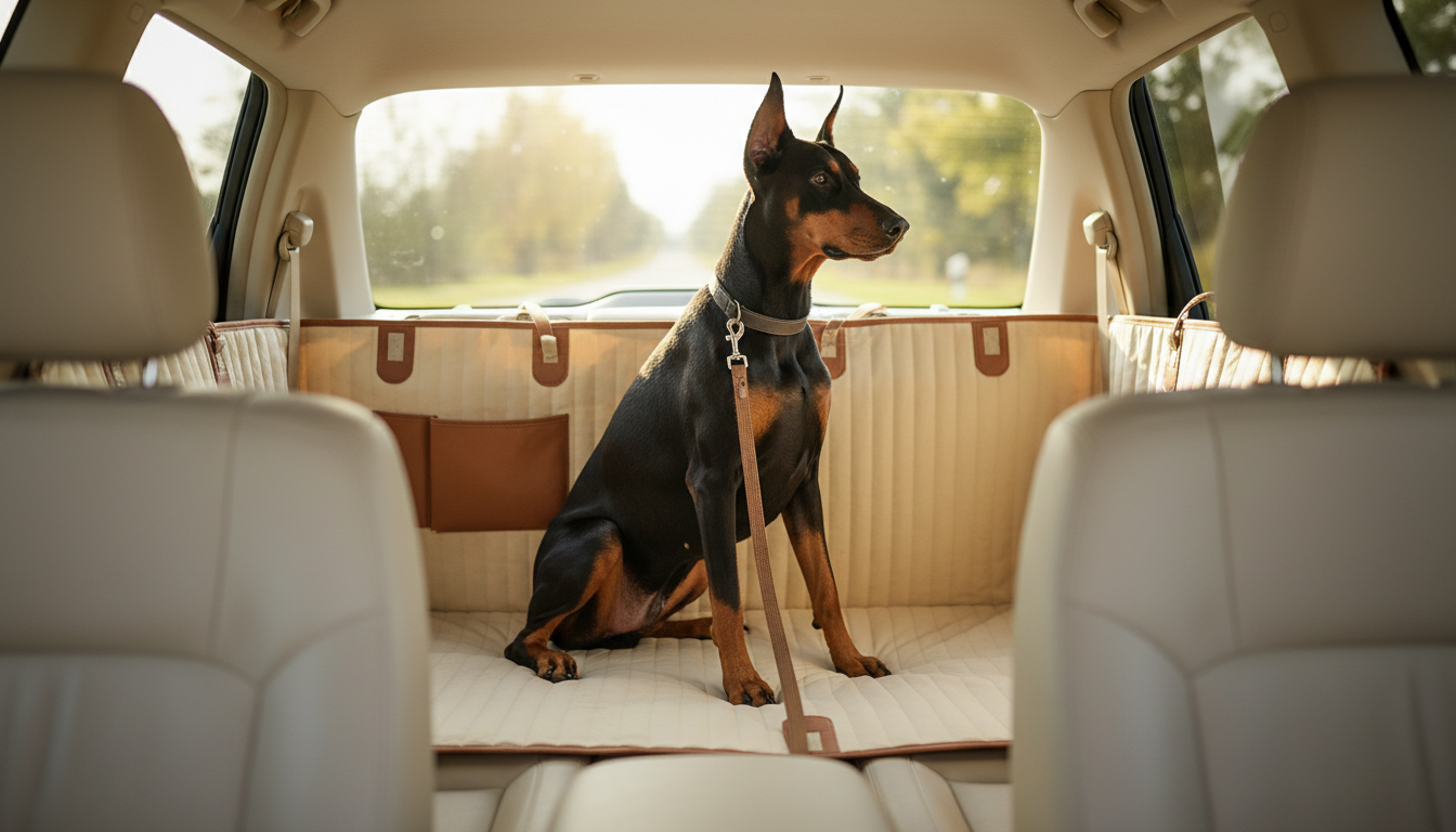 Sturdy Dog Car Hammock With Side Flaps for Cleaner Seats